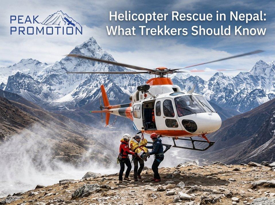 Helicopter Rescue in Nepal: What Trekkers Should Know